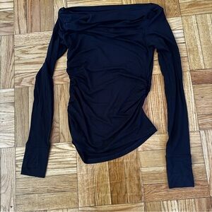 Marcella off the shoulder long sleeve shirt